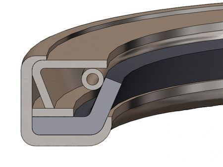 GSRWCL  NBR70- FKM 75 "Anello di Tenuta per Alberi Rotanti"