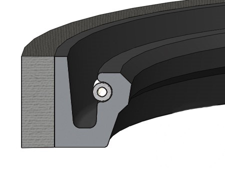 GSRWE5  NBR80-FKM80  "Anello di Tenuta per Alberi Rotanti"