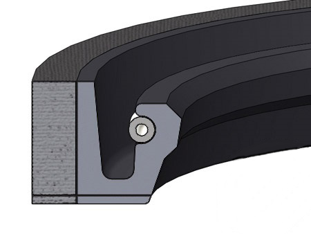 GSRWE6  NBR80-FKM80  "Anello di Tenuta per Alberi Rotanti"